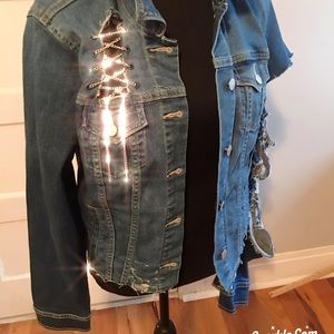 Hand Painted Jean Jacket